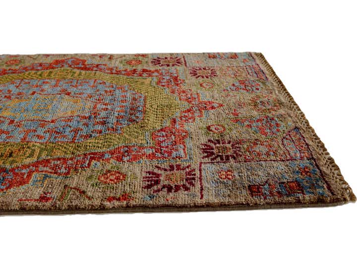 2' 1 x 3' 1 Hand Knotted Mamluk Ziegler Rug