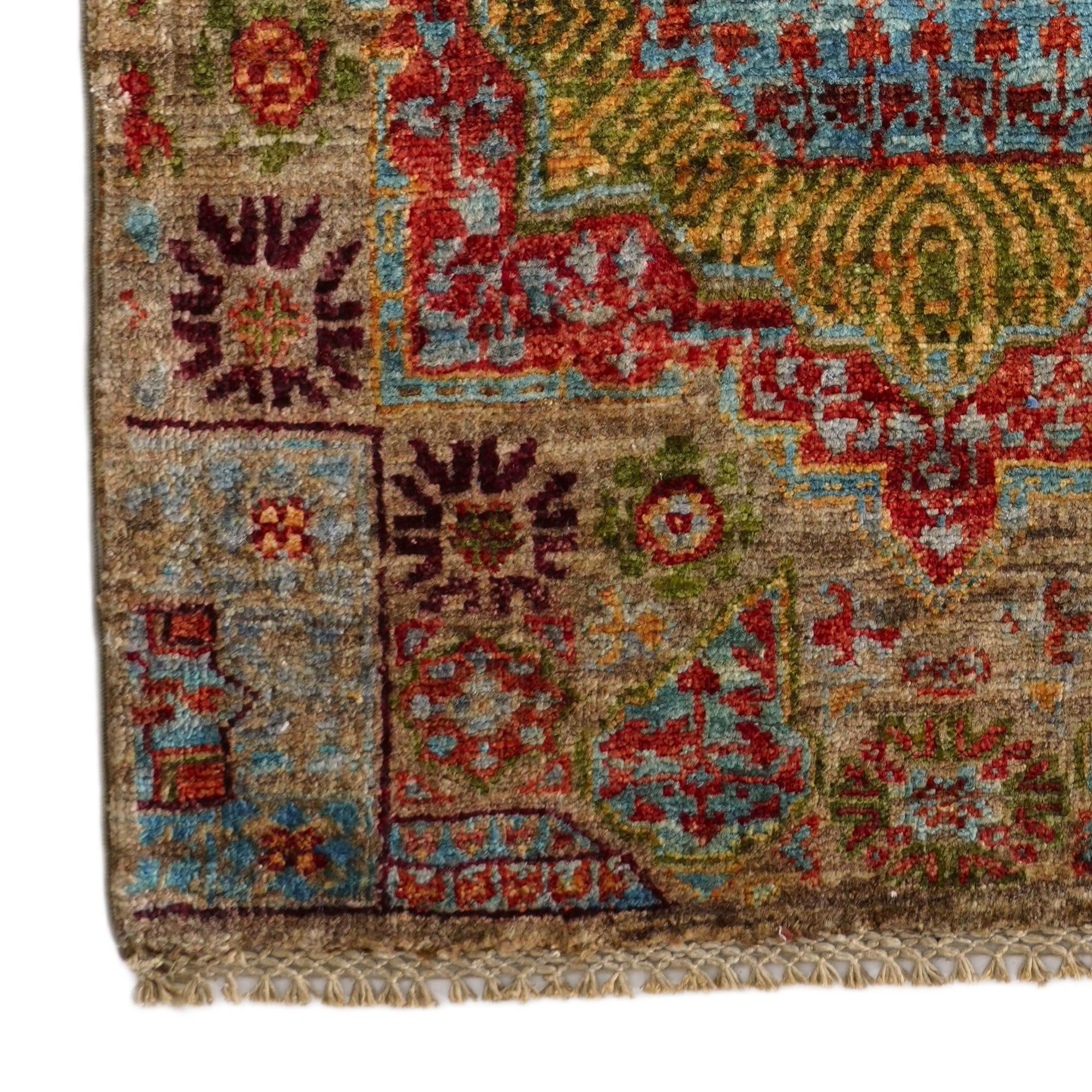 2' 1 x 3' 1 Hand Knotted Mamluk Ziegler Rug