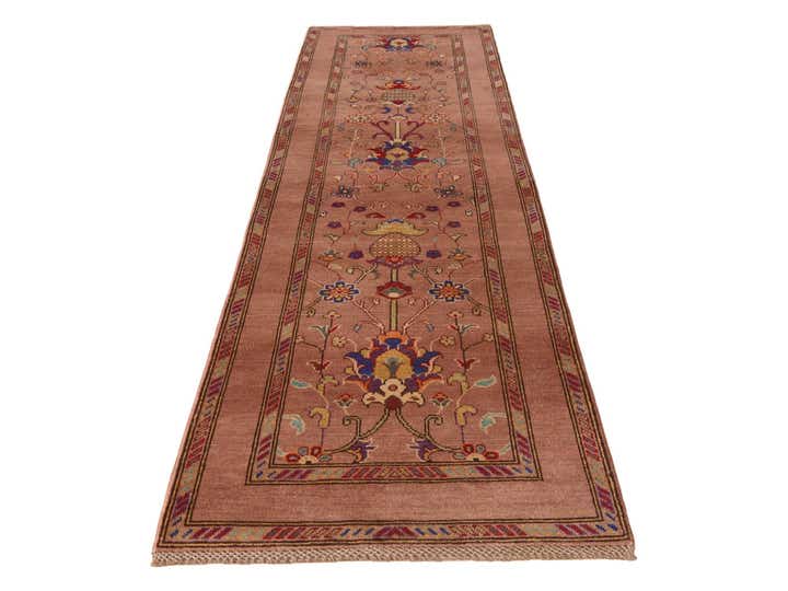 2' 9 x 9' 11 Hand Knotted Kazak Round Rug