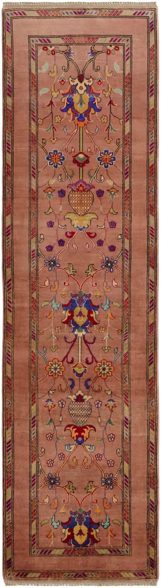 2' 9 x 9' 11 Hand Knotted Kazak Round Rug