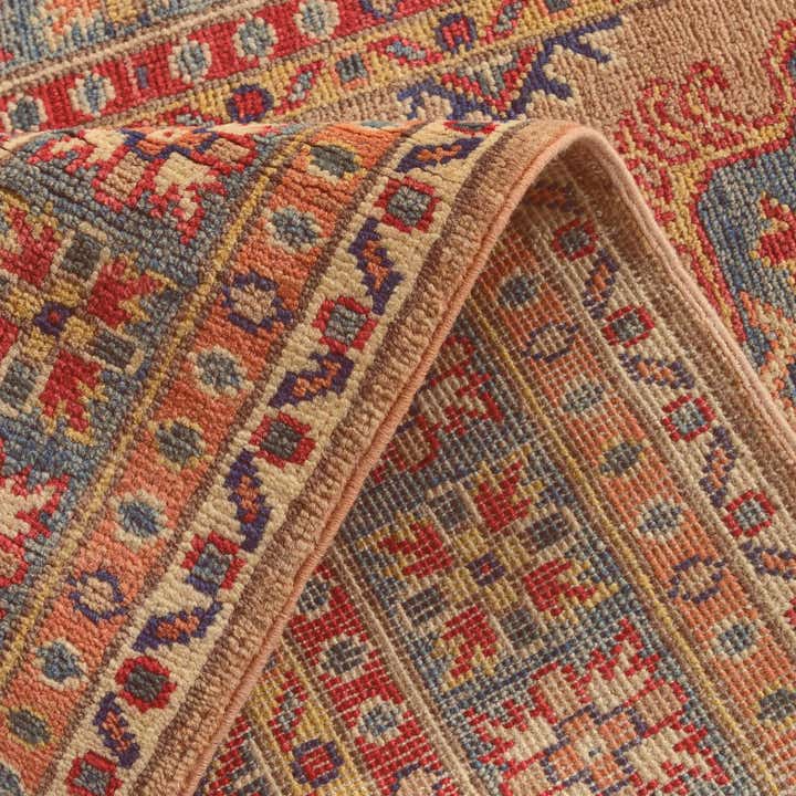 2' 9 x 9' 9 Hand Knotted Kazak Runner Rug
