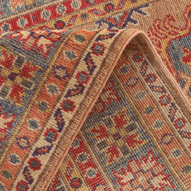 Detail image of 2' 9 x 9' 9 Hand Knotted Kazak Runner Rug