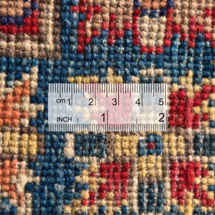 Detail image of 2' 9 x 9' 9 Hand Knotted Kazak Runner Rug