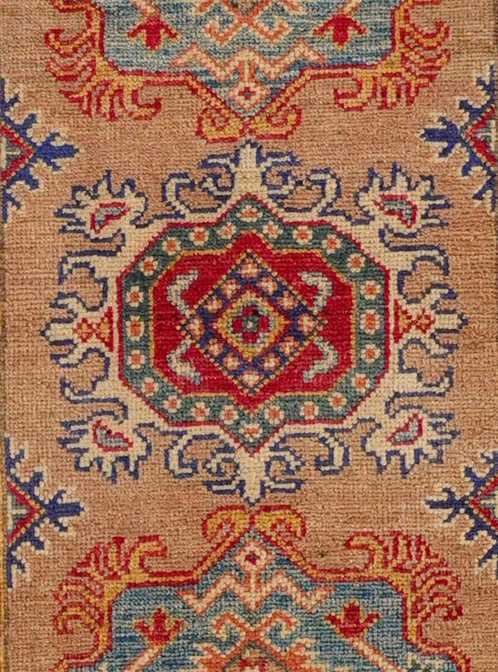 2' 9 x 9' 9 Hand Knotted Kazak Runner Rug