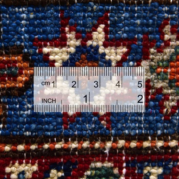 Detail image of 2' 9 x 9' 9 Hand Knotted Kazak Runner Rug