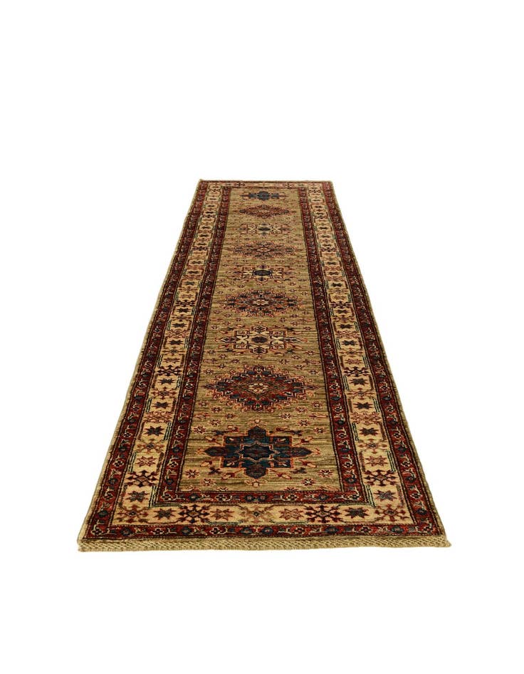 Detail image of 2' 6 x 10' 8 Hand Knotted Kazak Runner Rug
