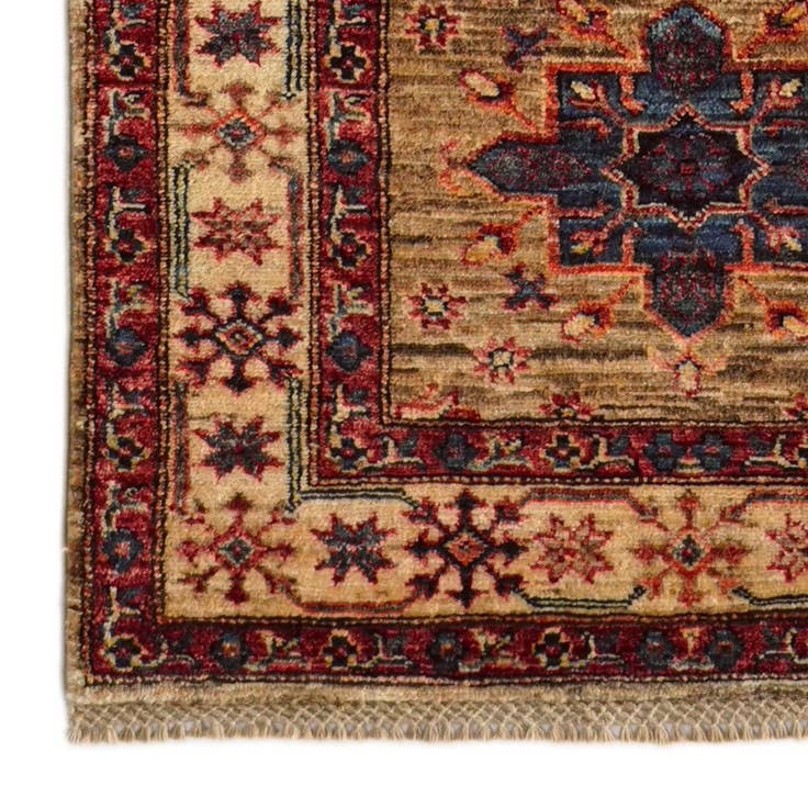 Detail image of 2' 6 x 10' 8 Hand Knotted Kazak Runner Rug