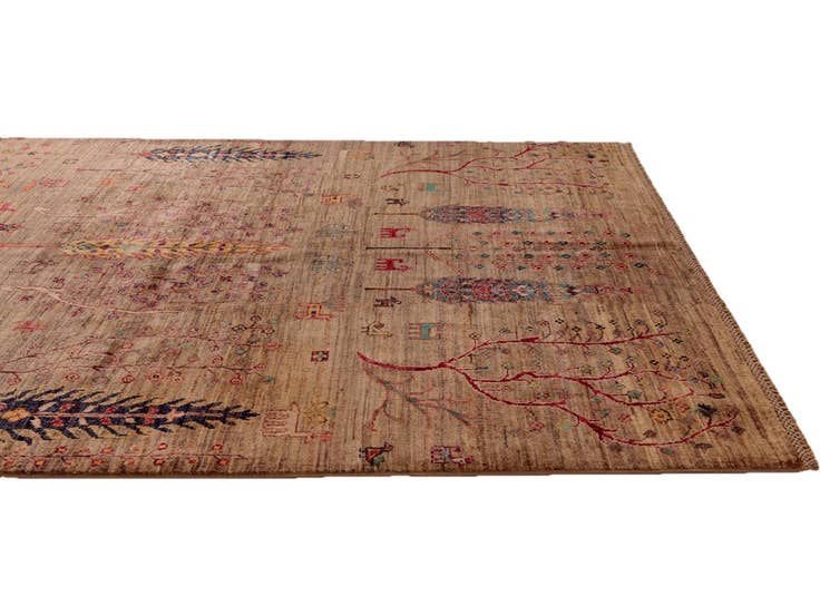 Detail image of 5' 1 x 7' 1 Hand Knotted Ariana Ziegler Rug