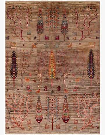 5' 1 x 7' 1 Hand Knotted Ariana Ziegler Rug