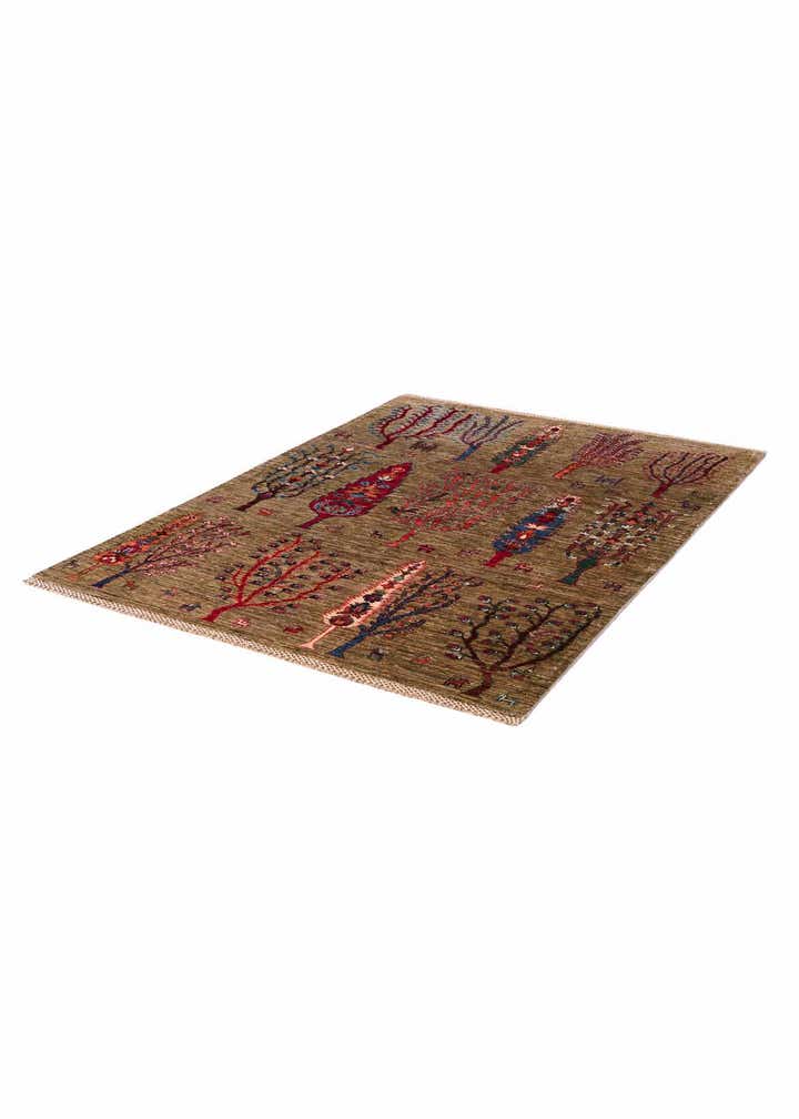 4' 2 x 5' 9 Hand Knotted Ariana Ziegler Rug