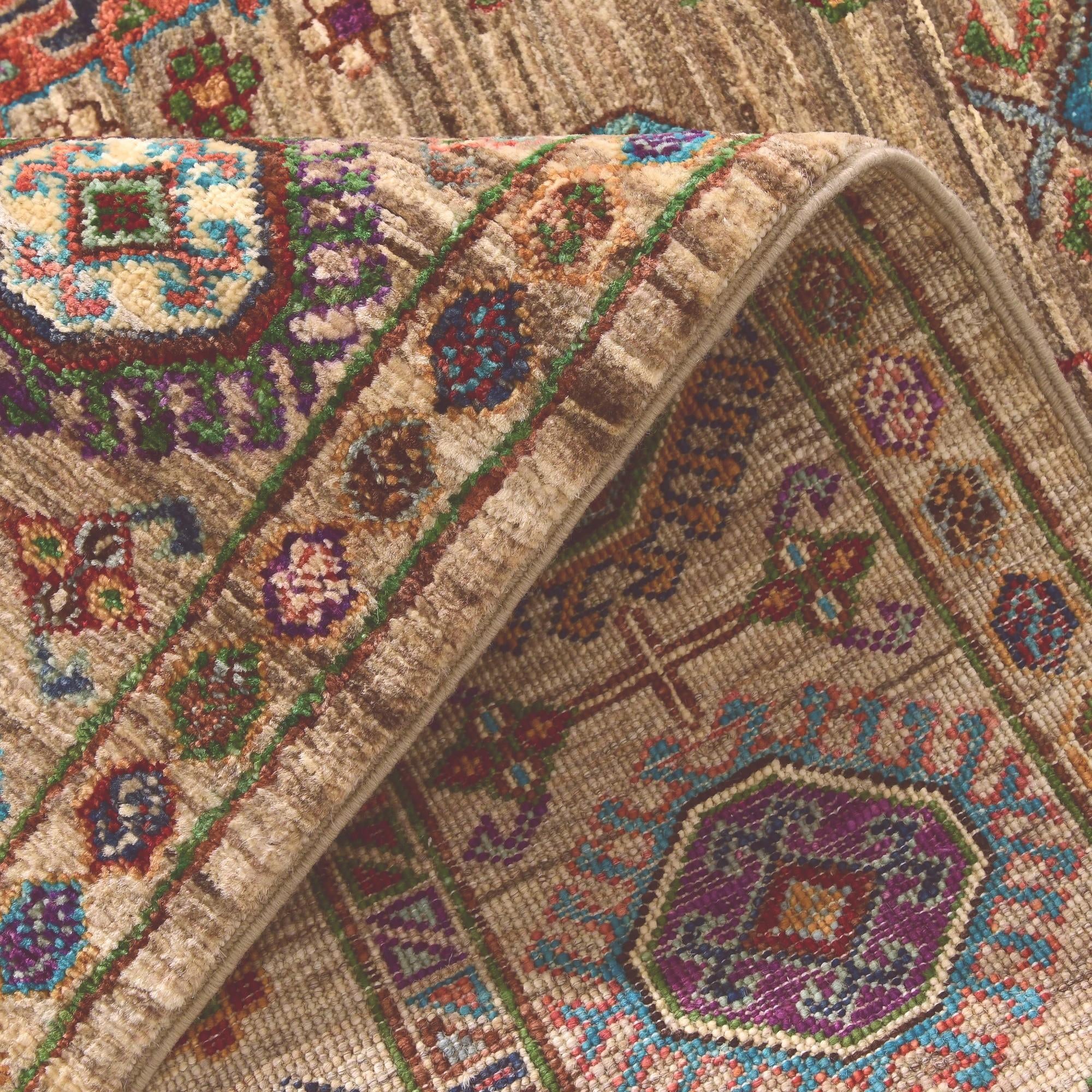 5' 2 x 6' 9 Hand Knotted Ariana Ziegler Rug
