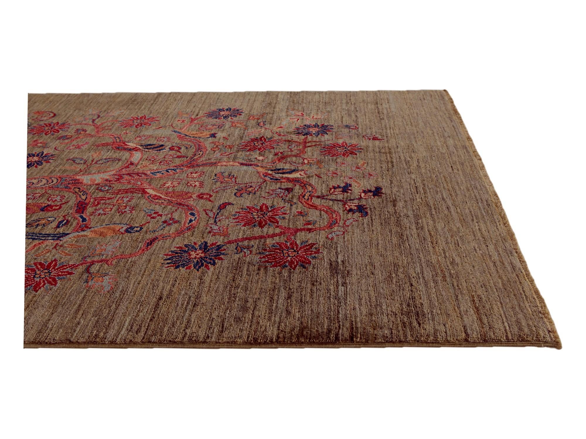 4' 1 x 5' 10 Hand Knotted Ariana Ziegler Rug
