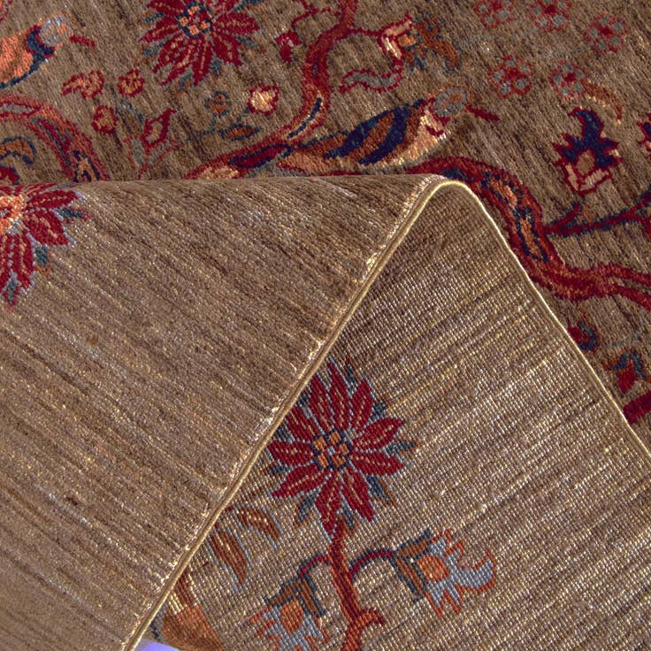 Detail image of 4' 1 x 5' 10 Hand Knotted Ariana Ziegler Rug