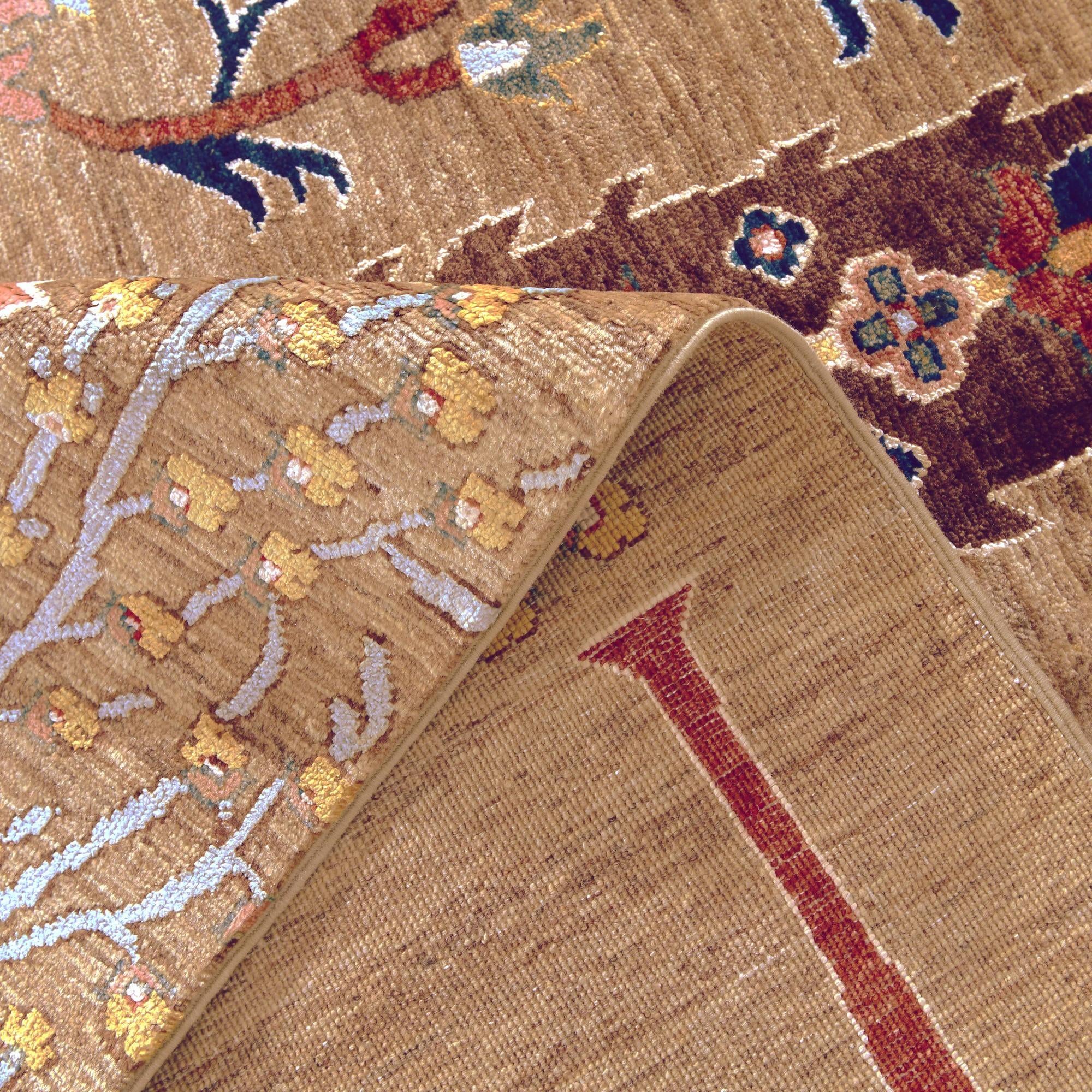4' 11 x 6' 6 Hand Knotted Ariana Ziegler Rug