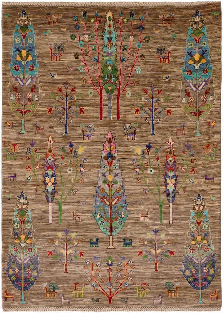 5' 1 x 7' 1 Hand Knotted Ariana Ziegler Rug