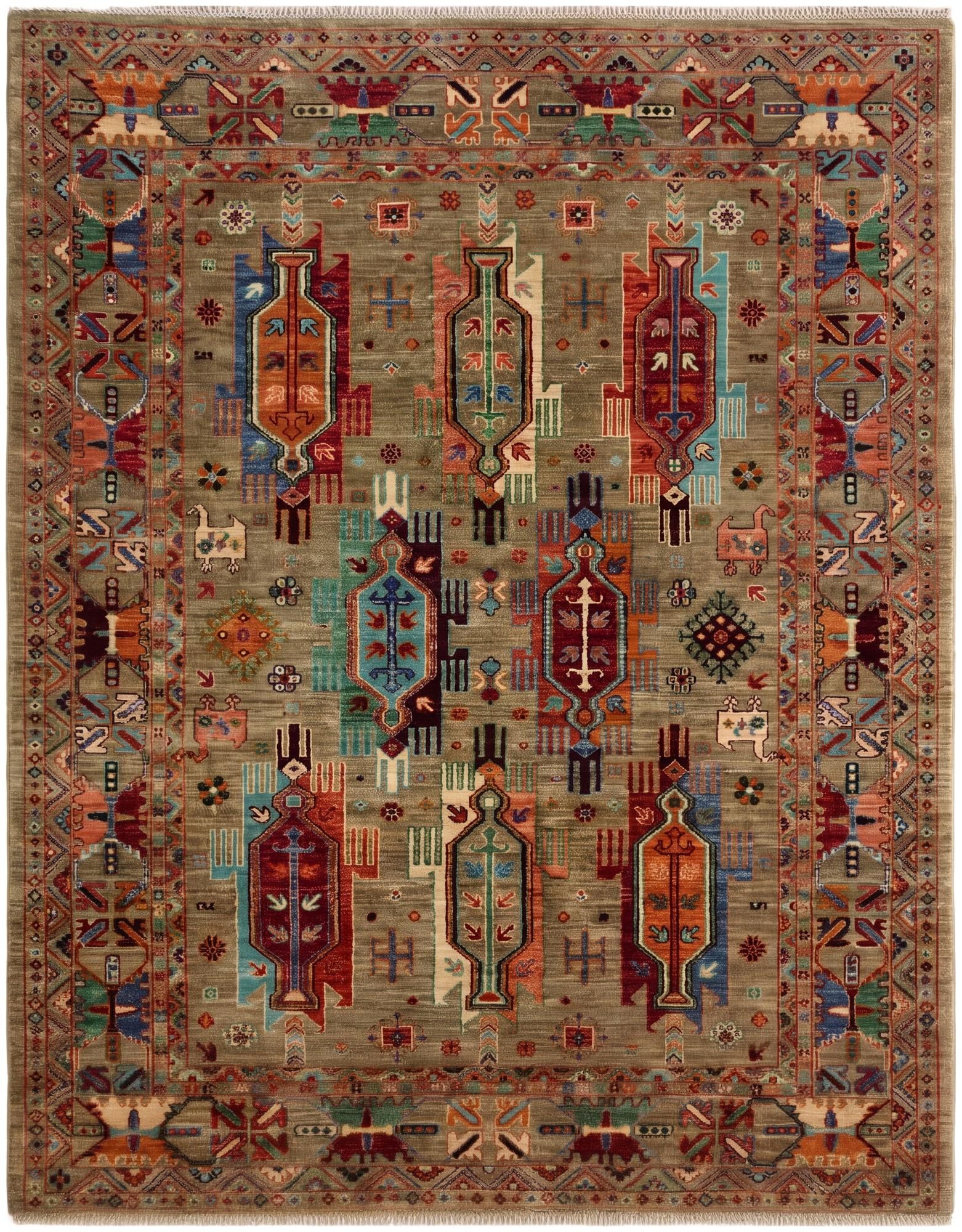 5' 1 x 6' 7 Hand Knotted Ariana Ziegler Rug