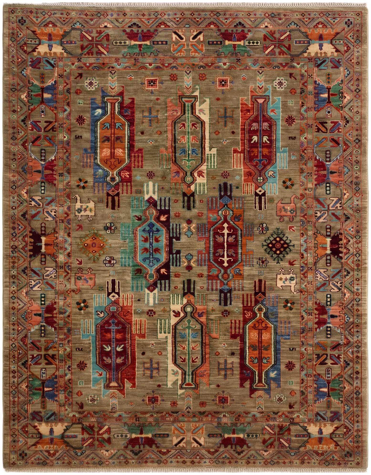 5' 1 x 6' 7 Hand Knotted Ariana Ziegler Rug