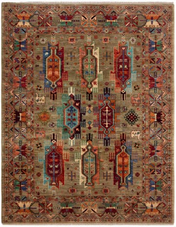 5' 1 x 6' 7 Hand Knotted Ariana Ziegler Rug