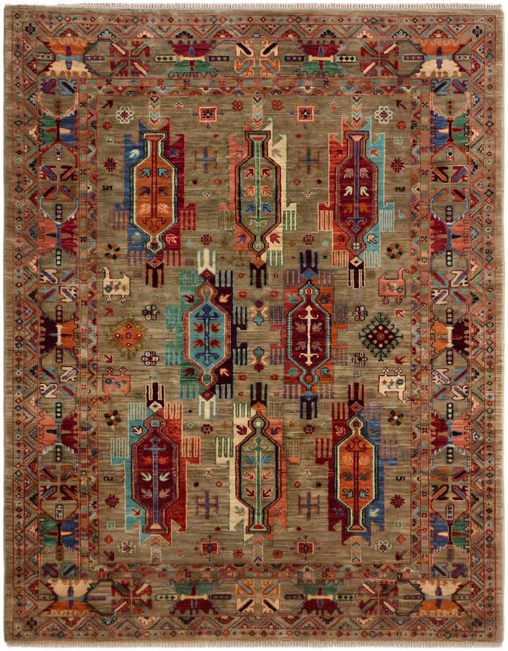 5' 1 x 6' 7 Hand Knotted Ariana Ziegler Rug