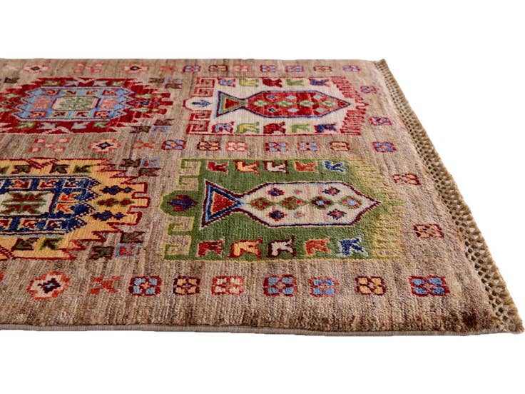 Detail image of 2' x 3' Hand Knotted Ariana Ziegler Rug