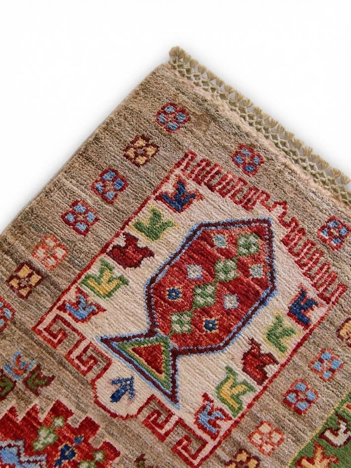 Detail image of 2' x 3' Hand Knotted Ariana Ziegler Rug