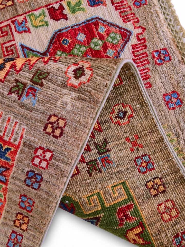 2' x 3' Hand Knotted Ariana Ziegler Rug