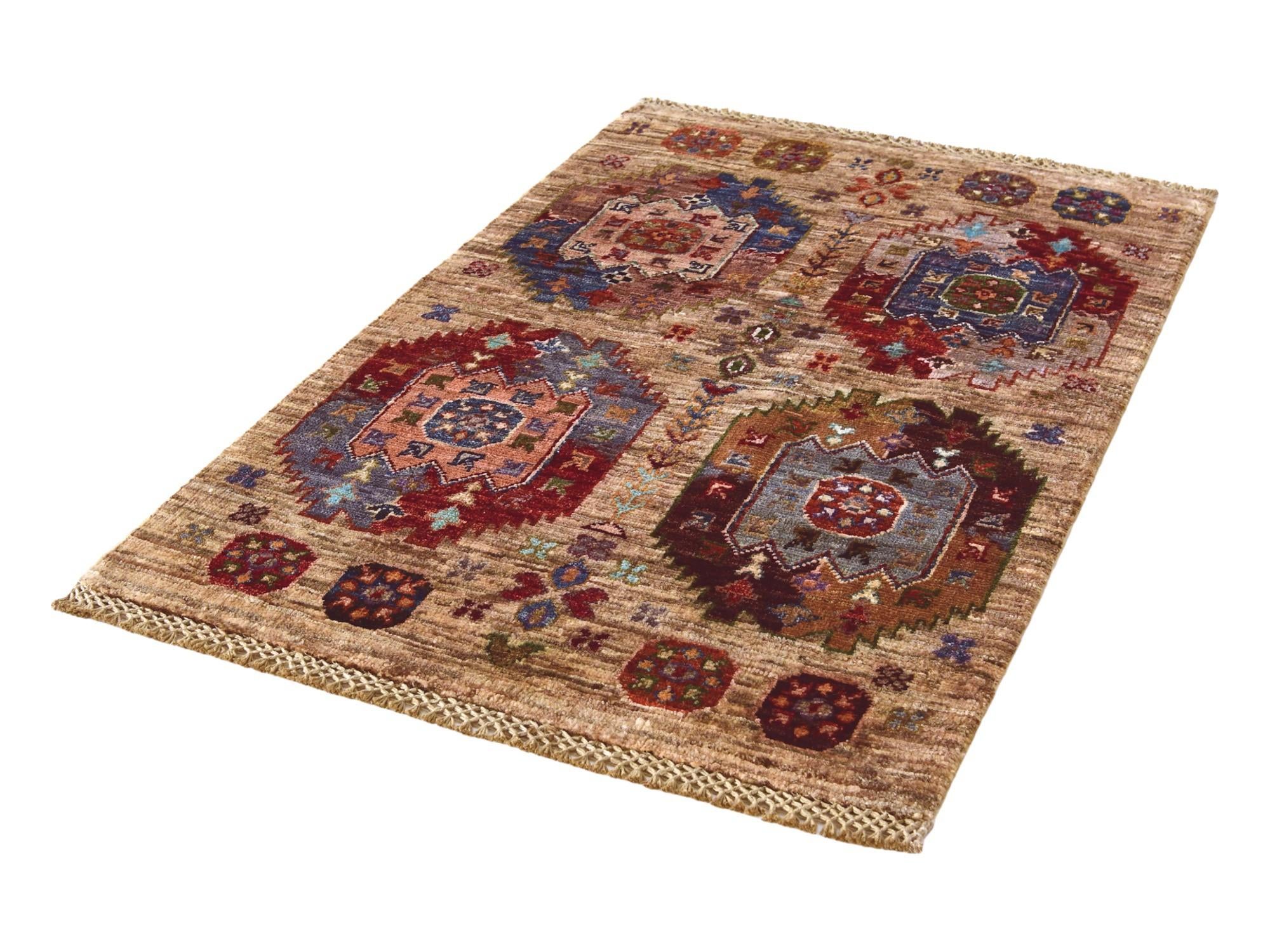 2' x 3' 3 Hand Knotted Ariana Ziegler Rug
