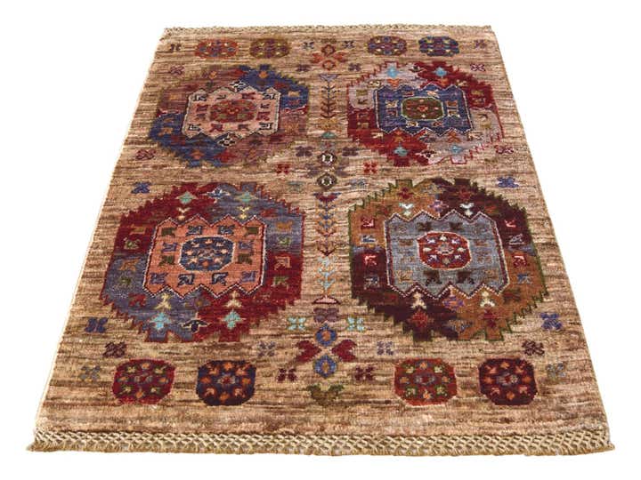 2' x 3' 3 Hand Knotted Ariana Ziegler Rug