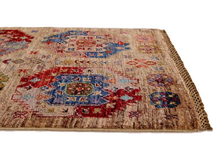 Detail image of 2' x 3' 3 Hand Knotted Ariana Ziegler Rug