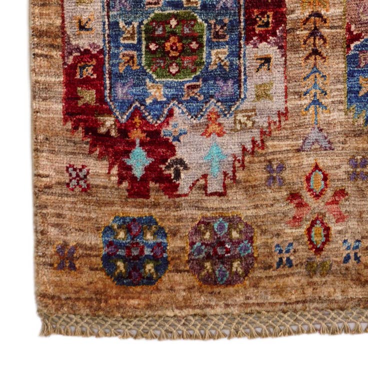 Detail image of 2' x 3' 3 Hand Knotted Ariana Ziegler Rug