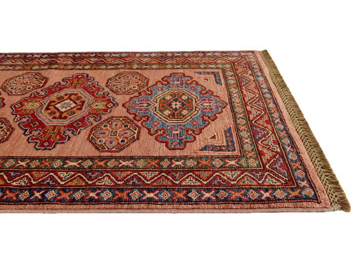 2' 11 x 3' 11 Hand Knotted Kazak Rug