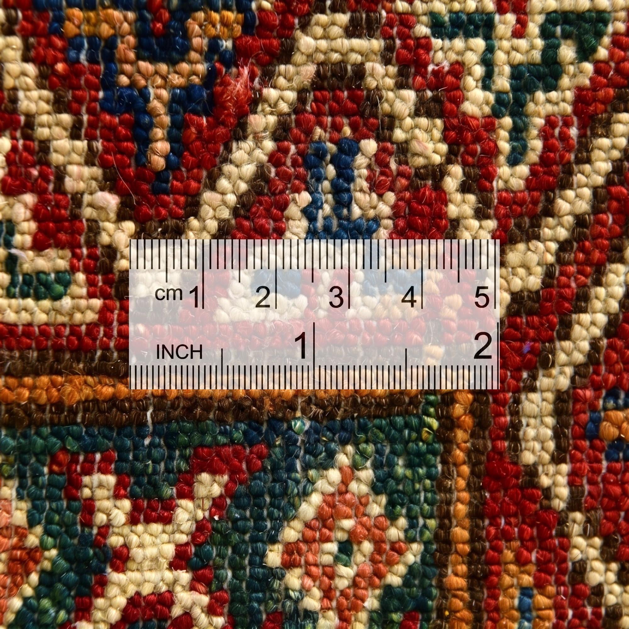 2' 11 x 3' 11 Hand Knotted Kazak Rug