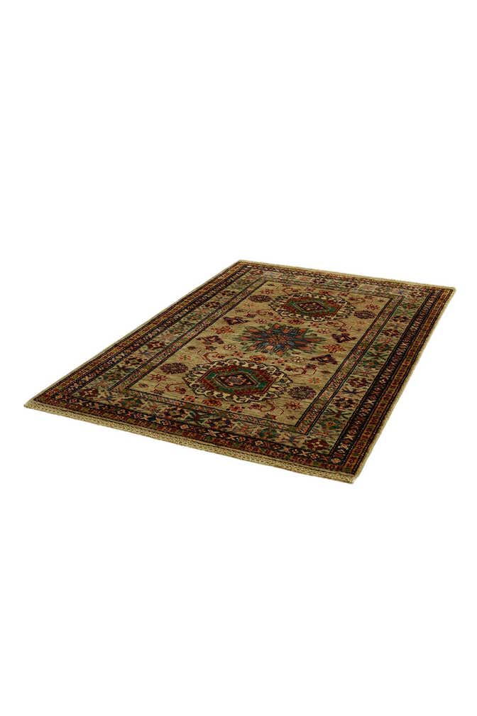 3' 6 x 5' 1 Hand Knotted Kazak Rug