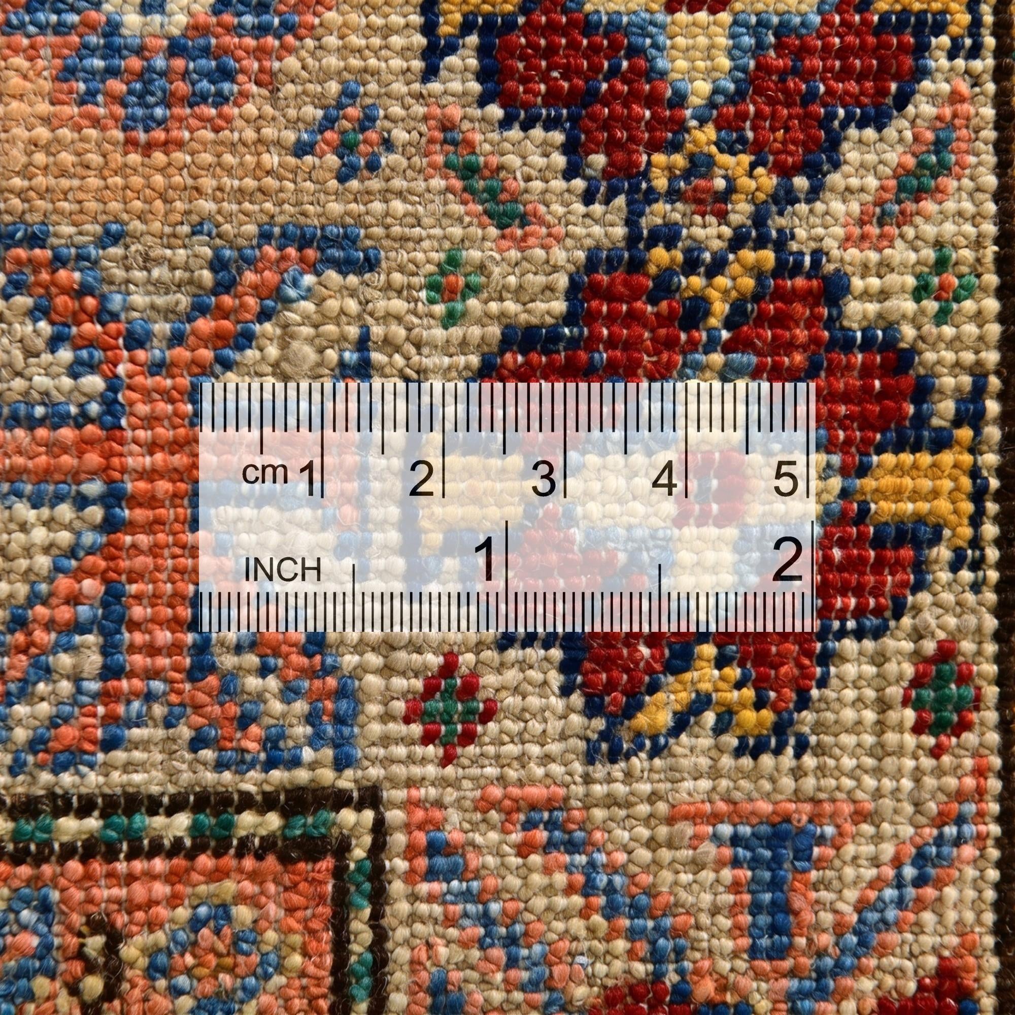 3' 6 x 5' 1 Hand Knotted Kazak Rug