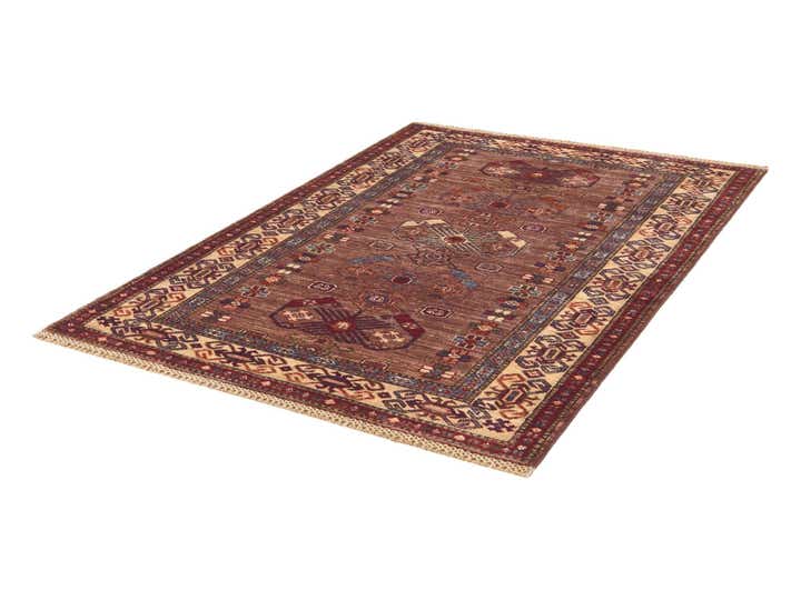 3' 6 x 5' 1 Hand Knotted Kazak Rug