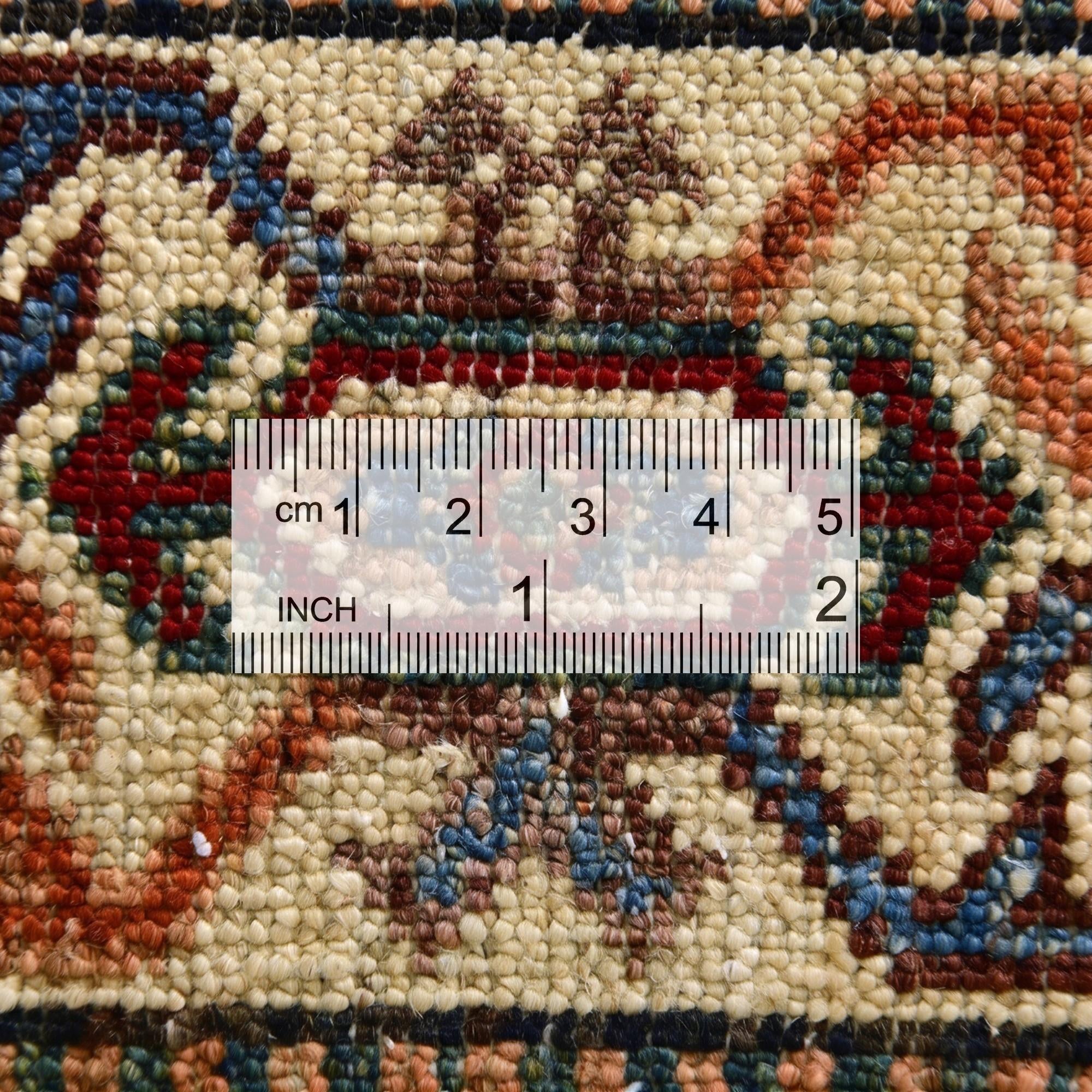 3' 6 x 5' 1 Hand Knotted Kazak Rug