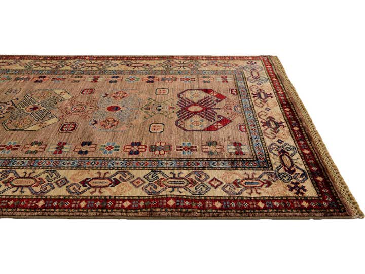 3' 6 x 5' 1 Hand Knotted Kazak Rug