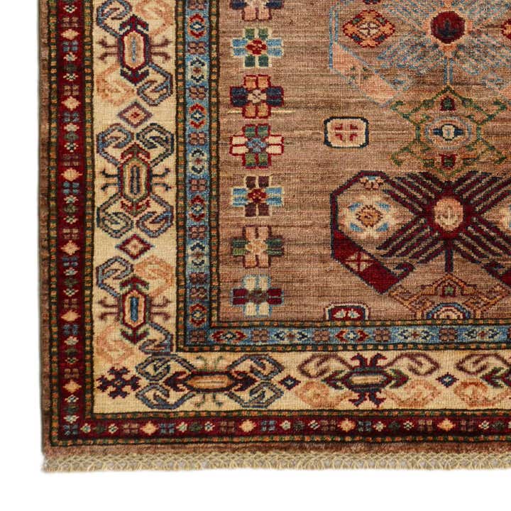 3' 6 x 5' 1 Hand Knotted Kazak Rug