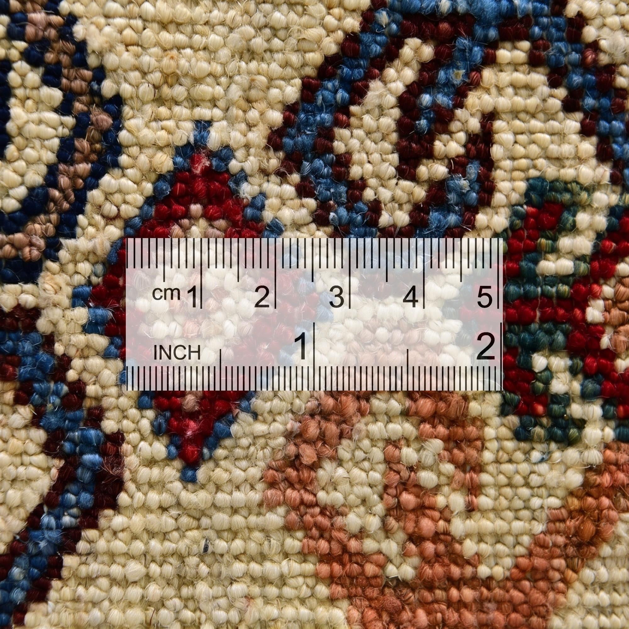 3' 6 x 5' 1 Hand Knotted Kazak Rug