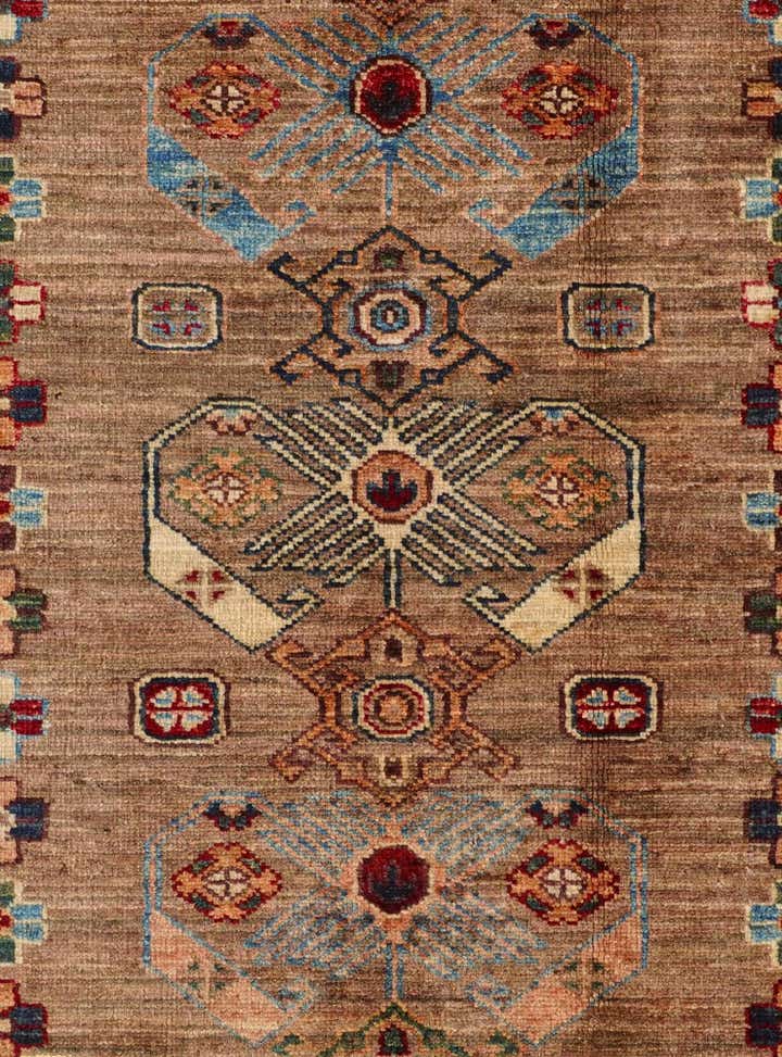 3' 6 x 5' 1 Hand Knotted Kazak Rug