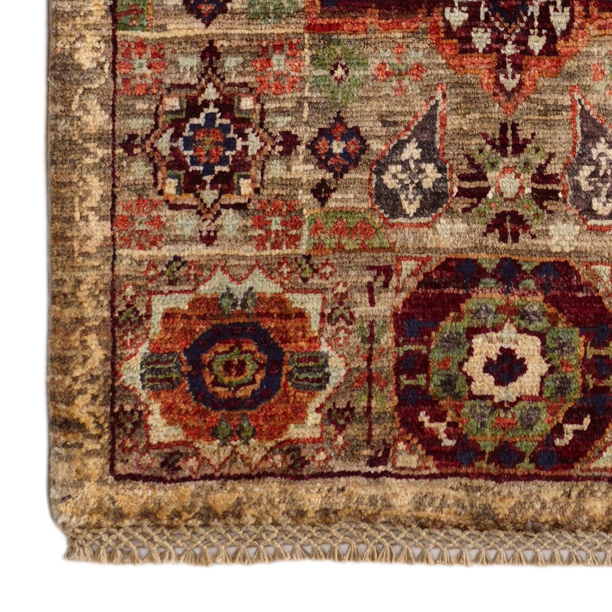 2' x 3' 2 Hand Knotted Mamluk Ziegler Rug