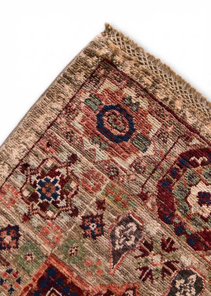 2' x 3' 2 Hand Knotted Mamluk Ziegler Rug