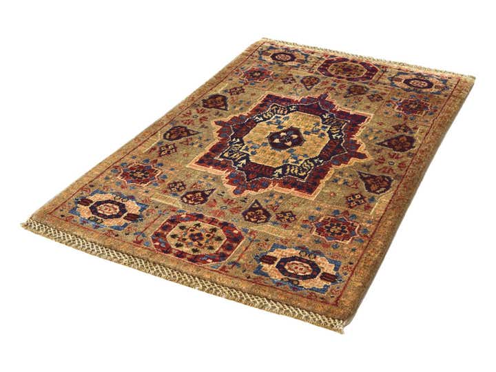2' 1 x 3' 3 Hand Knotted Mamluk Ziegler Rug