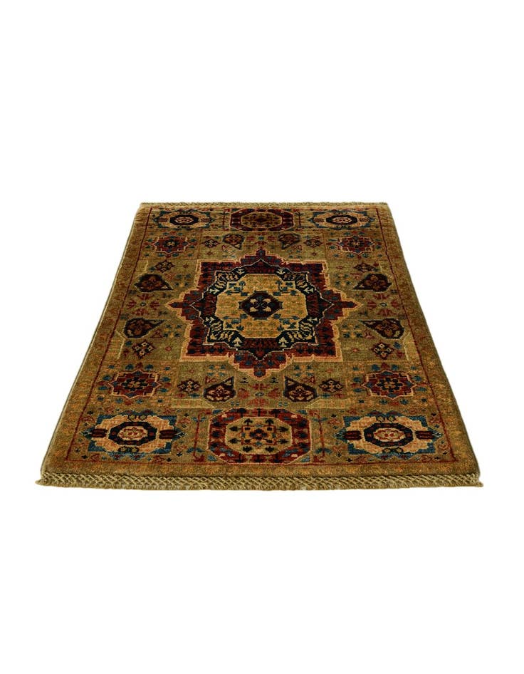 Detail image of 2' 1 x 3' 3 Hand Knotted Mamluk Ziegler Rug