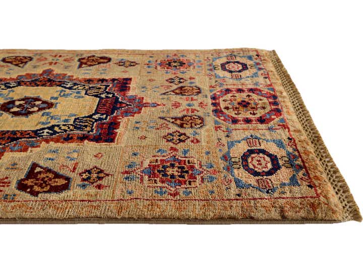 2' 1 x 3' 3 Hand Knotted Mamluk Ziegler Rug