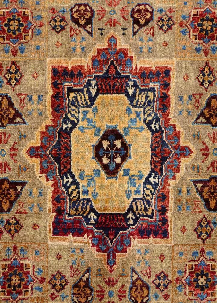 2' 1 x 3' 3 Hand Knotted Mamluk Ziegler Rug