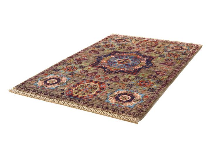 2' x 3' 2 Hand Knotted Mamluk Ziegler Rug