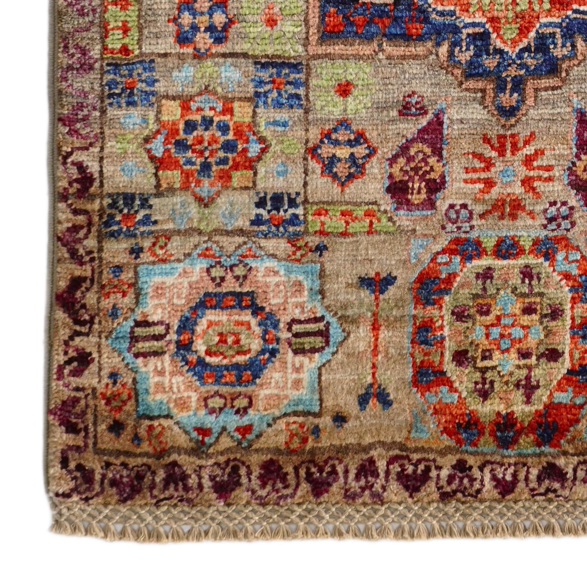 2' x 3' 2 Hand Knotted Mamluk Ziegler Rug