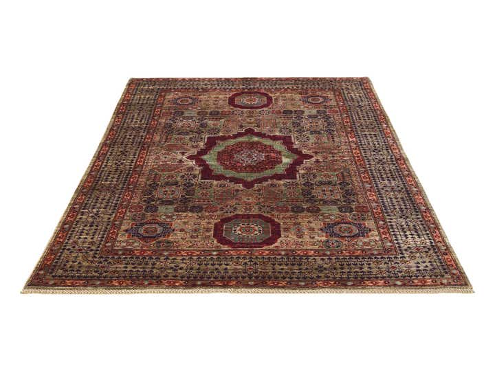 5' 5 x 8' 1 Hand Knotted Mamluk Ziegler Rug