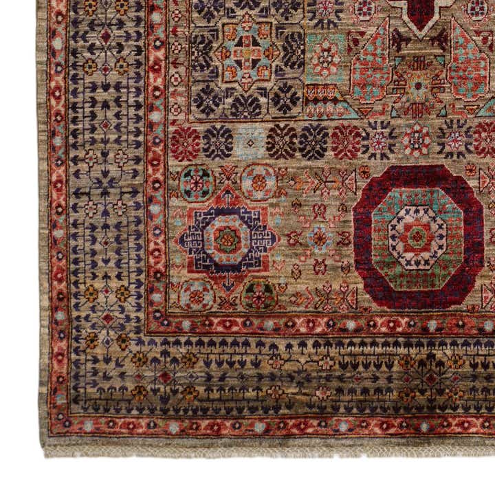 5' 5 x 8' 1 Hand Knotted Mamluk Ziegler Rug